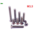 M3,5 TYTANOWE ŚRUBY GRADE 2 DIN 965